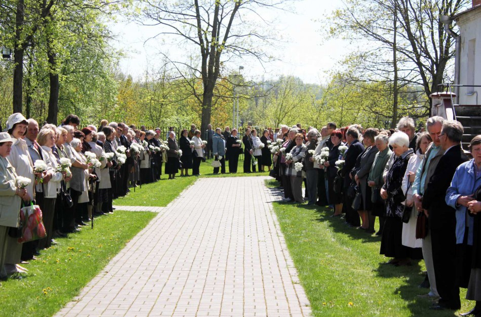 Į paskutinę kelionę išlydėtas kunigas V. A. Pranckietis