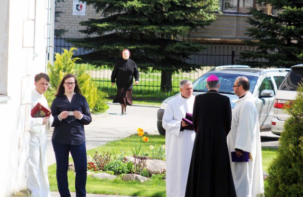 Į paskutinę kelionę išlydėtas kunigas V. A. Pranckietis