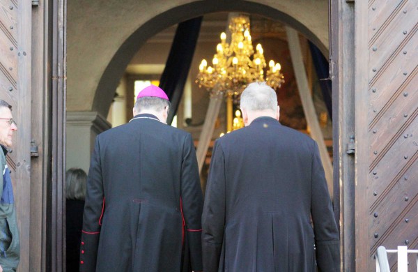 Į paskutinę kelionę išlydėtas kunigas V. A. Pranckietis