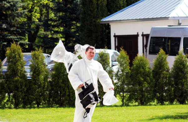 Į paskutinę kelionę išlydėtas kunigas V. A. Pranckietis