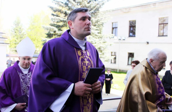 Į paskutinę kelionę išlydėtas kunigas V. A. Pranckietis