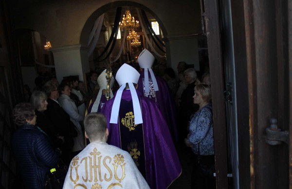 Į paskutinę kelionę išlydėtas kunigas V. A. Pranckietis