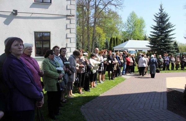 Į paskutinę kelionę išlydėtas kunigas V. A. Pranckietis