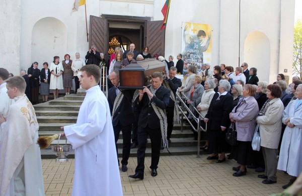 Į paskutinę kelionę išlydėtas kunigas V. A. Pranckietis