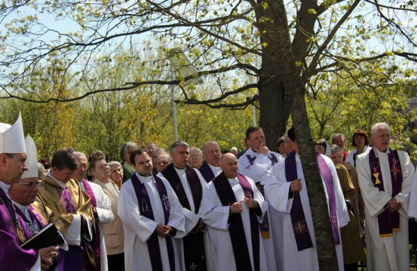 Į paskutinę kelionę išlydėtas kunigas V. A. Pranckietis