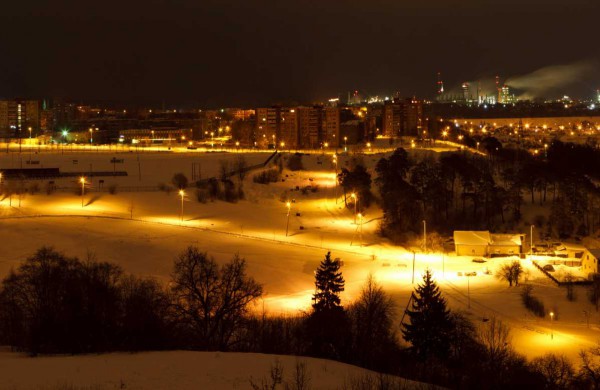 Miestas, kuriame nežydi sakuros