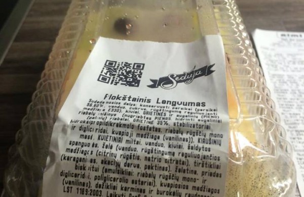 Prekybos centre „Rimi“ nusipirko supelijusio pyrago