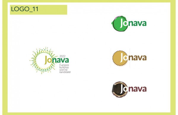 Pristatomi logotipai „Jonava – Europos kultūros sostinė“ projektui