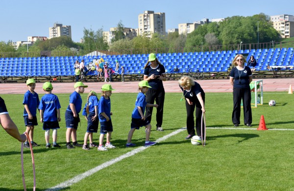 Mažieji ugdytiniai – „futboliuko“ turnyre