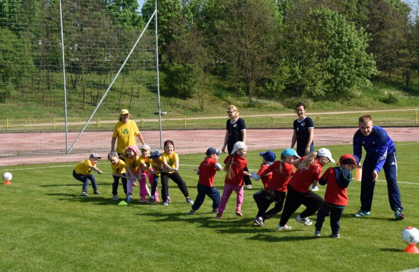 Mažieji ugdytiniai – „futboliuko“ turnyre