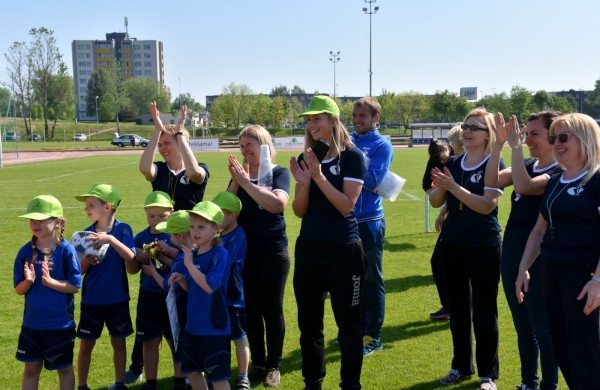 Mažieji ugdytiniai – „futboliuko“ turnyre