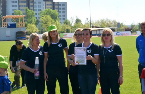 Mažieji ugdytiniai – „futboliuko“ turnyre