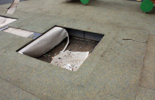 Nuostoliai dėl suniokotų batutų – 1400 eurų