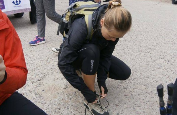 100 kilometrų pėsčiomis įveikusi jonavietė: „Grįžusi namo pabučiavau batus“