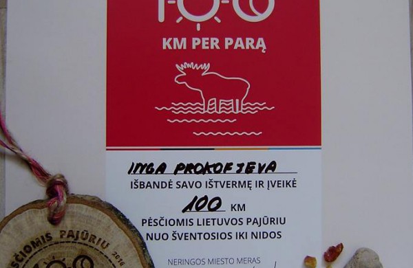 100 kilometrų pėsčiomis įveikusi jonavietė: „Grįžusi namo pabučiavau batus“