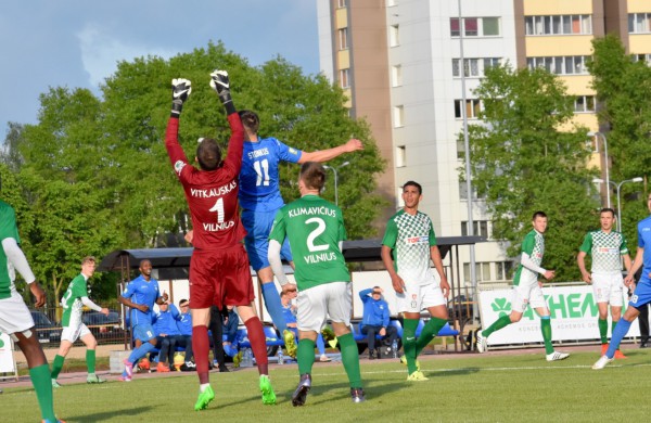 Į „Lietavos“ rungtynes su žalgiriečiais susirinko per tūkstantis futbolo mėgėjų