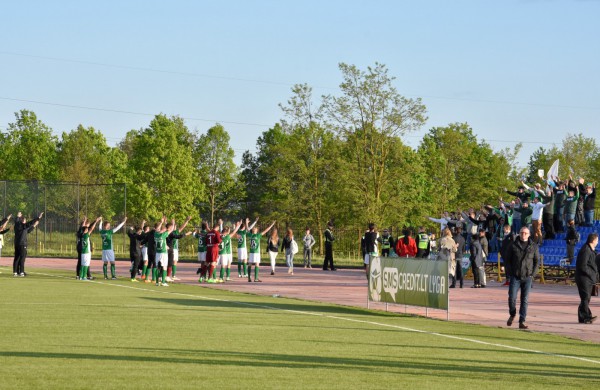 Į „Lietavos“ rungtynes su žalgiriečiais susirinko per tūkstantis futbolo mėgėjų