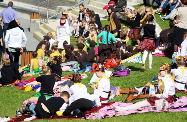 Joninių slėnyje - R.Samulevičiaus progimnazijos auklėtinių koncertas