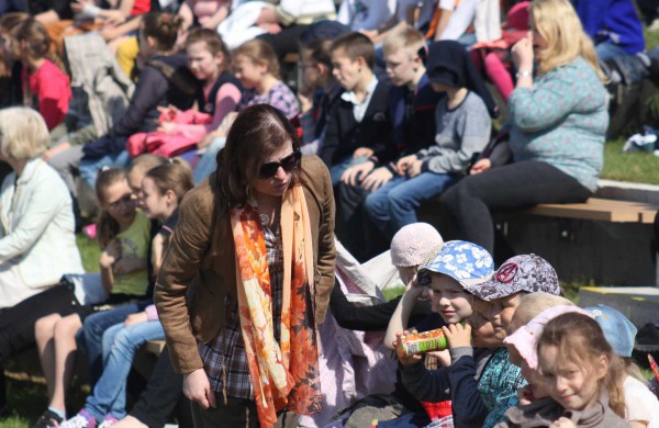 Joninių slėnyje - R.Samulevičiaus progimnazijos auklėtinių koncertas