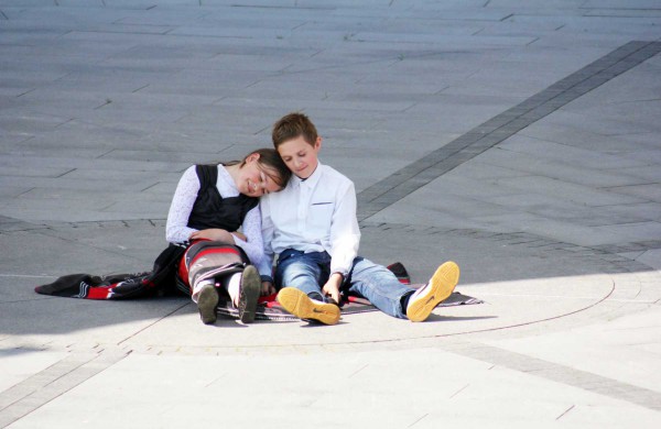 Joninių slėnyje - R.Samulevičiaus progimnazijos auklėtinių koncertas