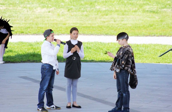 Joninių slėnyje - R.Samulevičiaus progimnazijos auklėtinių koncertas