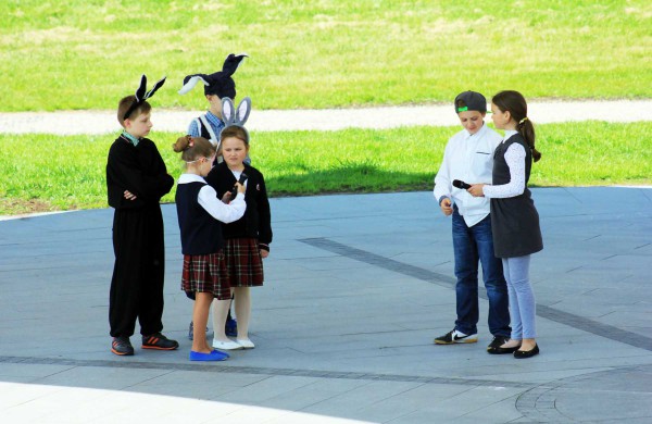 Joninių slėnyje - R.Samulevičiaus progimnazijos auklėtinių koncertas