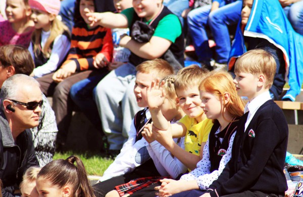 Joninių slėnyje - R.Samulevičiaus progimnazijos auklėtinių koncertas