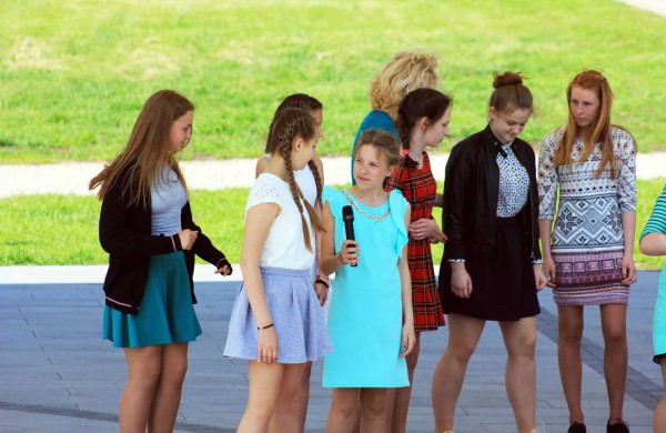 Joninių slėnyje - R.Samulevičiaus progimnazijos auklėtinių koncertas