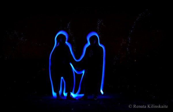 Naktį į muziejų susirinkę jonaviečiai „žaidė“ šviesomis