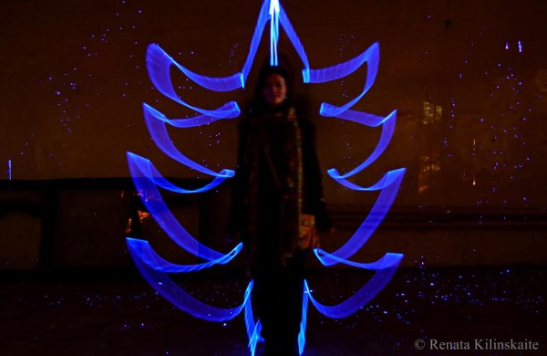 Naktį į muziejų susirinkę jonaviečiai „žaidė“ šviesomis