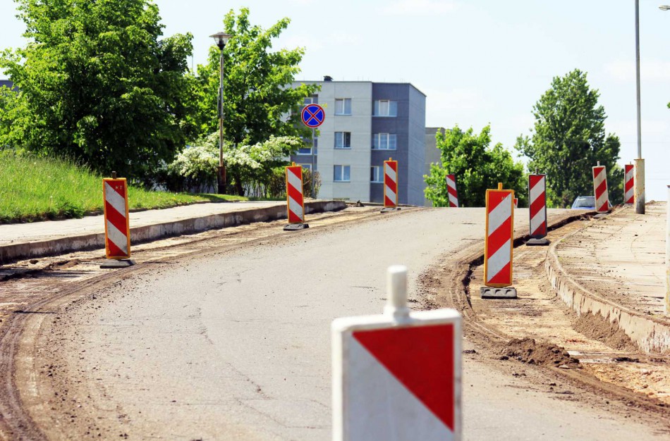 Prasideda gatvių rekonstrukcijos darbai