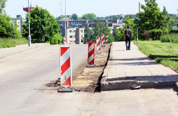 Prasideda gatvių rekonstrukcijos darbai
