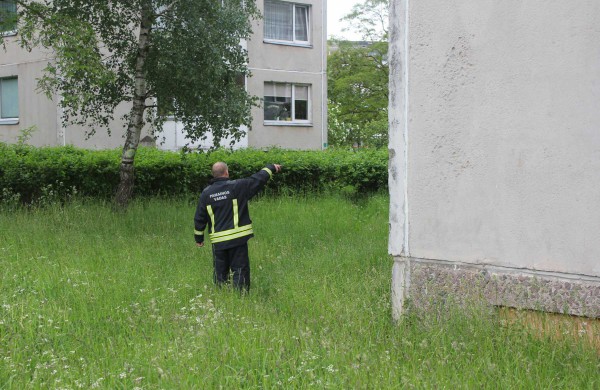 Pranešimas - apie du gaisrus, gelbėtojų pajėgos į Jonavą atsiųstos iš Kauno