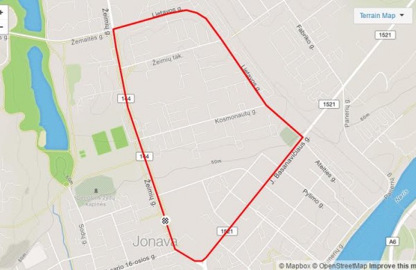 Savaitgalį dviratininkų lenktynės ribos eismą Jonavos gatvėse