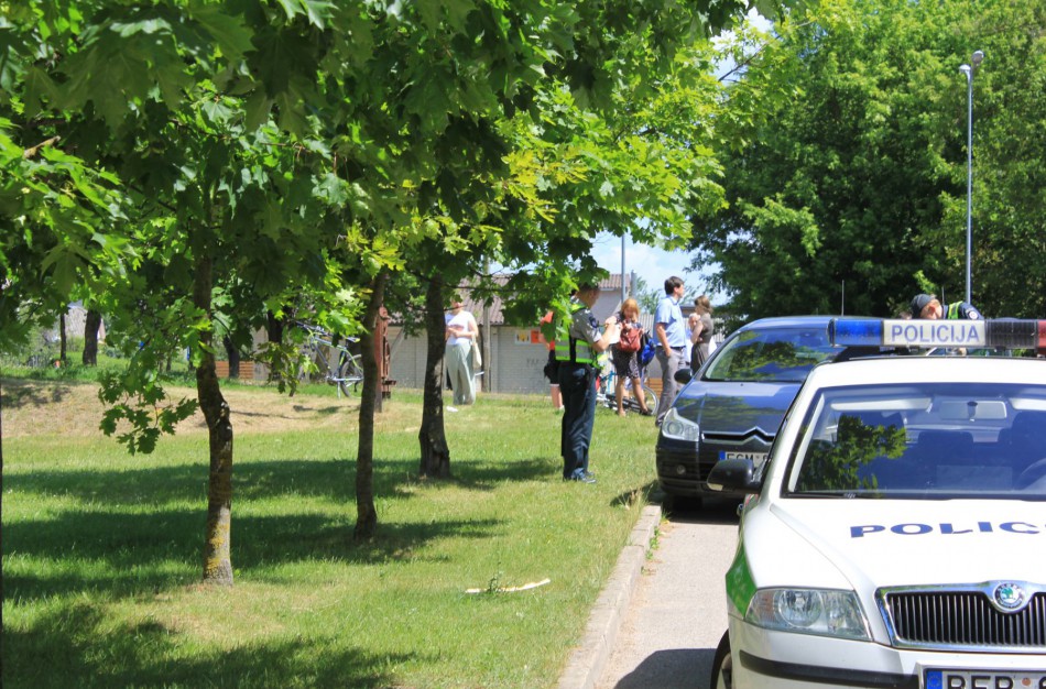 Prie kultūros centro automobilis partrenkė šešiolikmetį