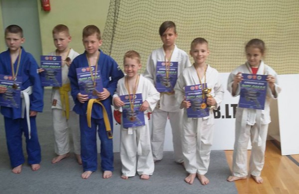 Jaunųjų dziudistų medalių gausa Jurbarke