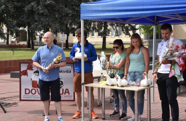 Solo pergalę Jonavoje pasiekęs D.Džervus tapo „Jonava Cycling Tour” lenktynių nugalėtoju