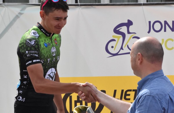 Solo pergalę Jonavoje pasiekęs D.Džervus tapo „Jonava Cycling Tour” lenktynių nugalėtoju