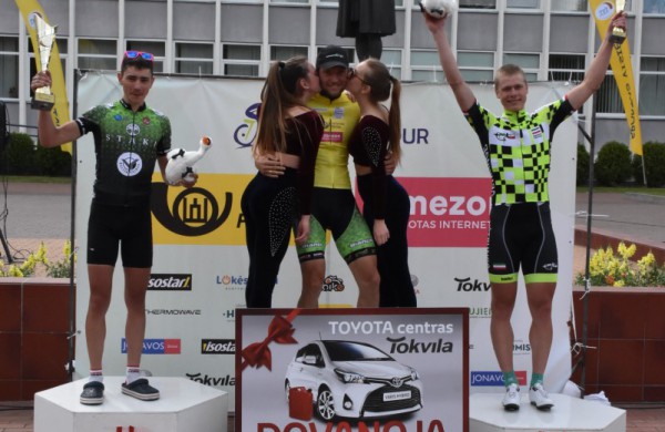 Solo pergalę Jonavoje pasiekęs D.Džervus tapo „Jonava Cycling Tour” lenktynių nugalėtoju