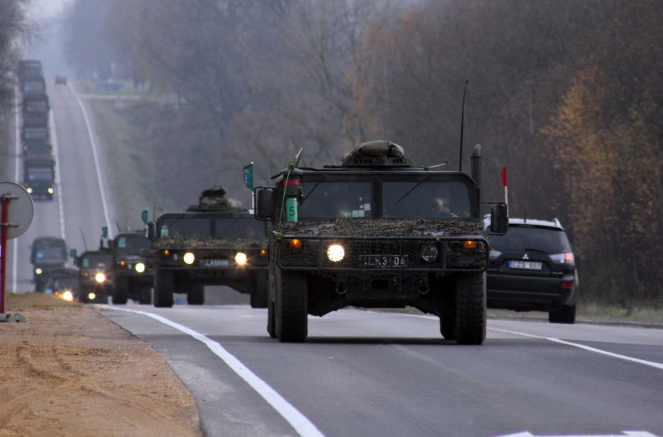 Prasidėjo karinės pratybos „Geležinis vilkas 2016“, karinė technika judės ir Jonavos rajono keliais