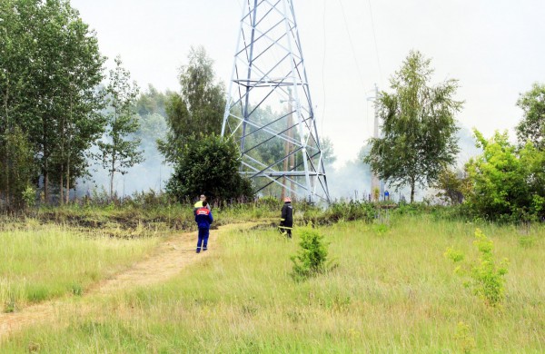 Degančią žolę gesino sustiprintos gelbėtojų pajėgos