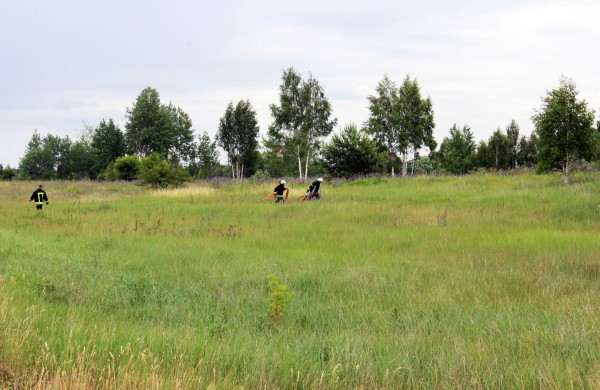 Degančią žolę gesino sustiprintos gelbėtojų pajėgos