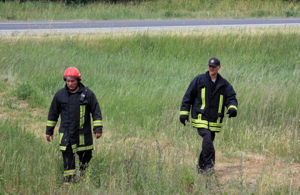 Degančią žolę gesino sustiprintos gelbėtojų pajėgos