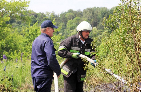 Degančią žolę gesino sustiprintos gelbėtojų pajėgos