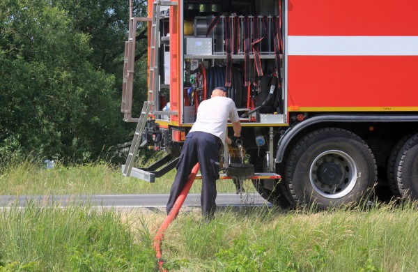 Degančią žolę gesino sustiprintos gelbėtojų pajėgos