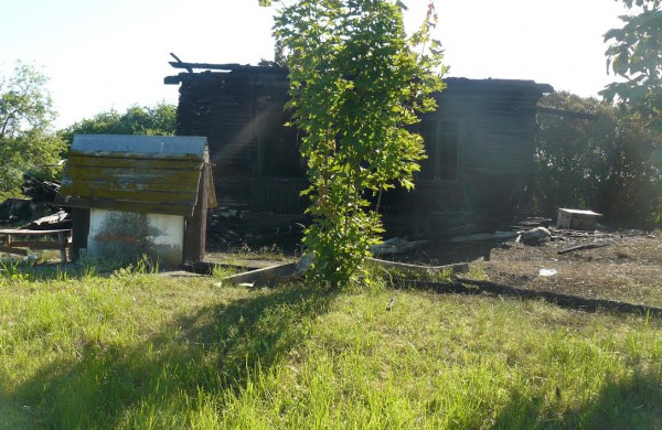 Dumsių seniūnijoje sudegė sodyba, įtariamas padegimas