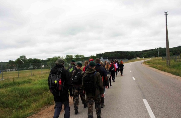 Apleistoje raketų bazėje žygeiviai ieškojo istorijos pėdsakų 