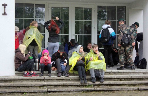 Apleistoje raketų bazėje žygeiviai ieškojo istorijos pėdsakų 