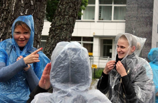 Apleistoje raketų bazėje žygeiviai ieškojo istorijos pėdsakų 