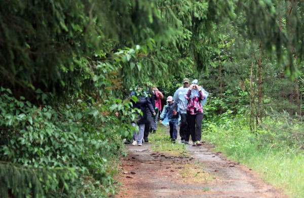 Apleistoje raketų bazėje žygeiviai ieškojo istorijos pėdsakų 